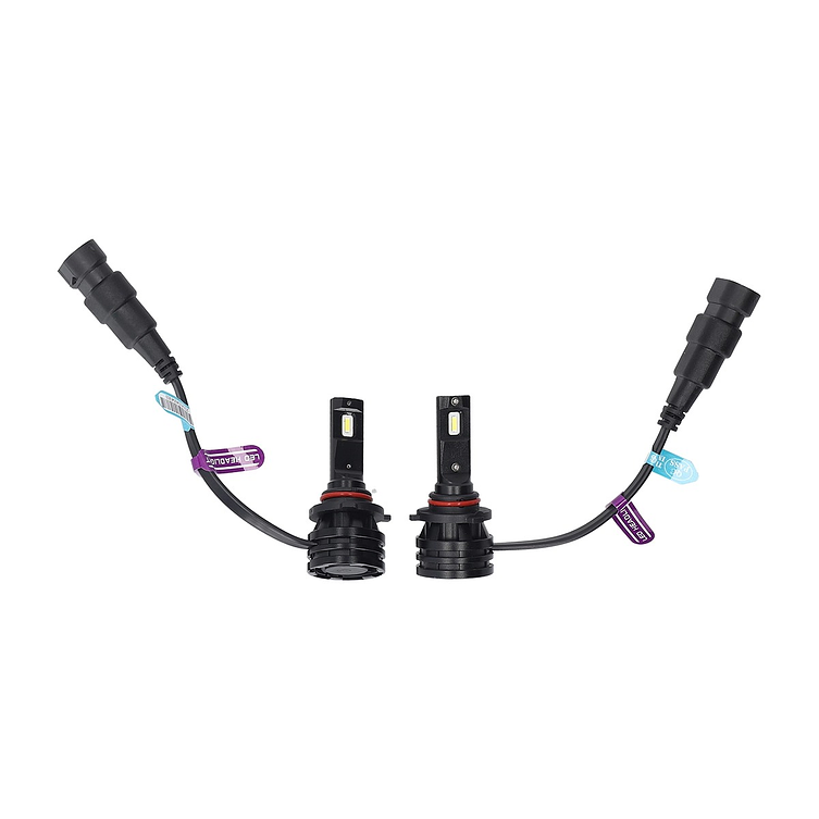 Set de Ampolletas LED HB3/9005 de 12/24v y 25w 6000lm M2 Base P20d 2