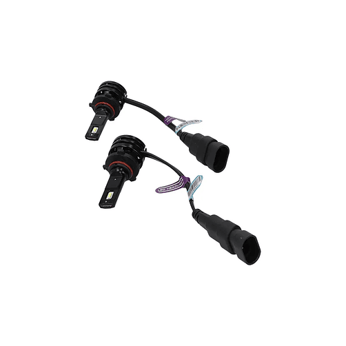 Set de Ampolletas LED HB3/9005 de 12/24v y 25w 6000lm M2 Base P20d 4