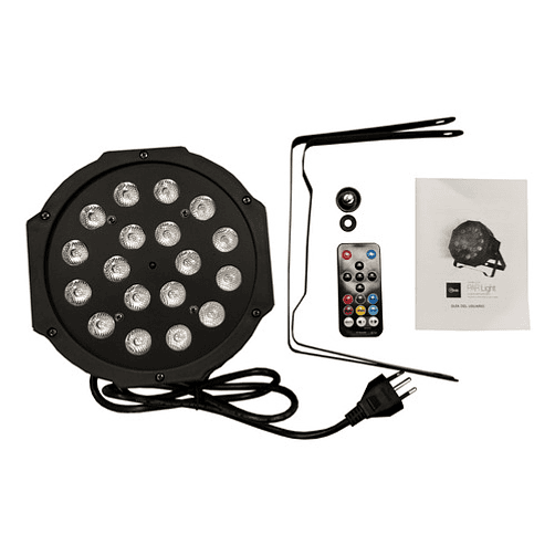 Luces De Fiesta Mlab 8361 Par Light Circle Led Rgb 3