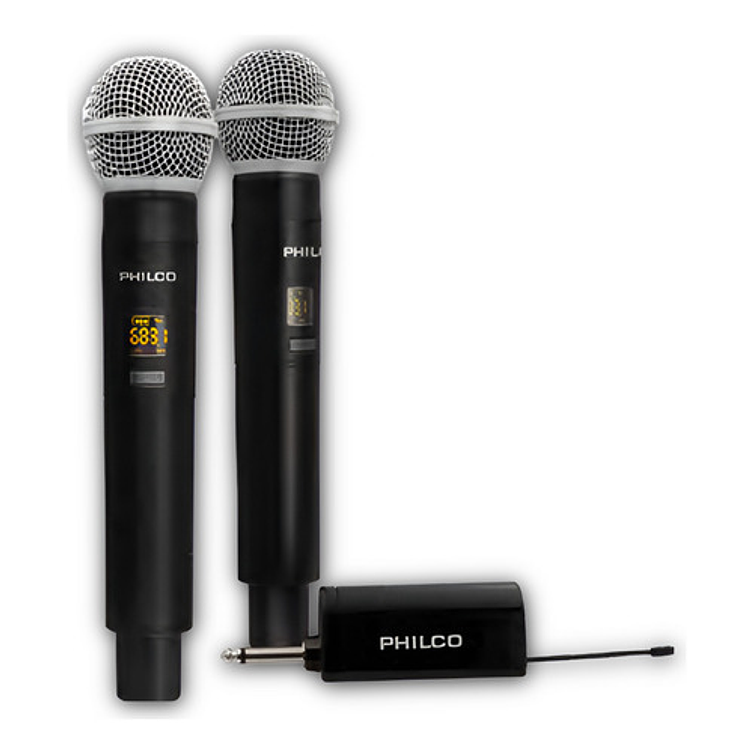 Pack De Micrófonos Inalámbricos Uhf Wm-314 Hifi Edition - Negro 2