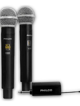 Pack De Micrófonos Inalámbricos Uhf Wm-314 Hifi Edition - Negro