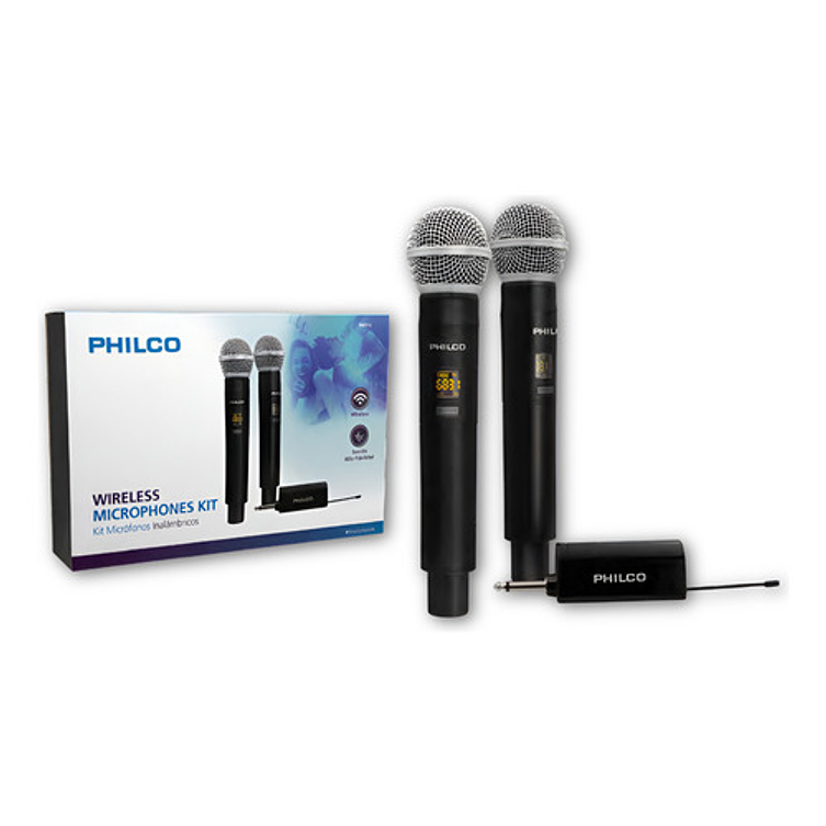 Pack De Micrófonos Inalámbricos Uhf Wm-314 Hifi Edition - Negro 4