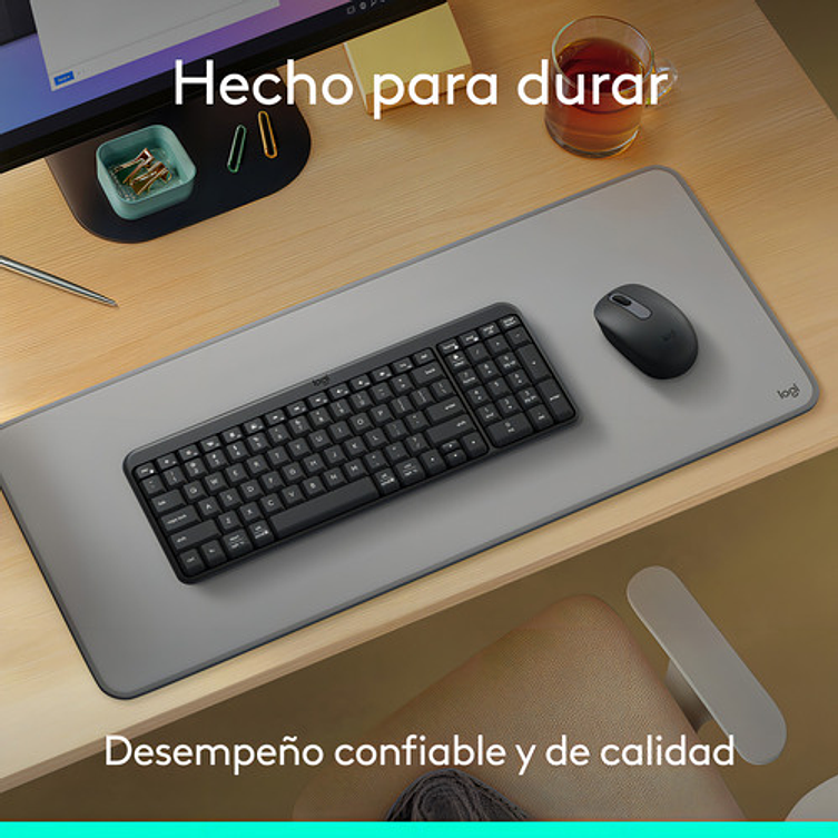 Teclado Inalámbrico Bluetooth Logitech K250 Rosado Rosa Español España 3