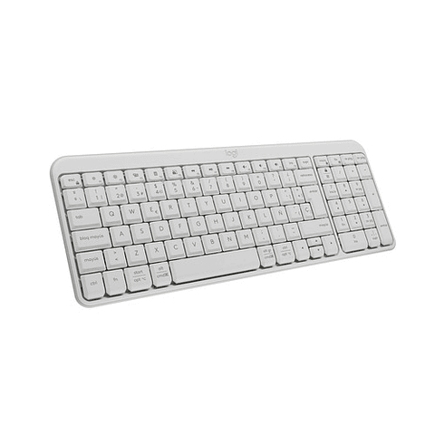 Teclado Inalámbrico Bluetooth Logitech K250 Blanco Blanco Español España