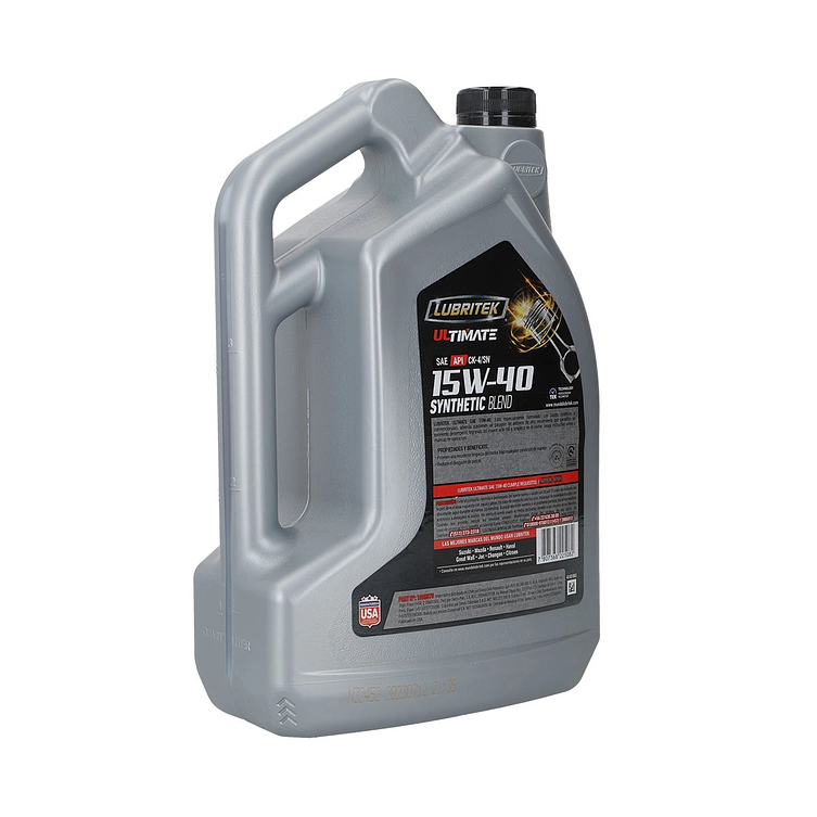 Aceite 15w40 Lubritek Ck-4 Semi Sintetico 2