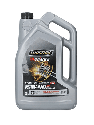 Aceite 15w40 Lubritek Ck-4 Semi Sintetico