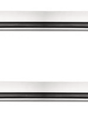 Barra Porta Equipaje Motorlife Aluminio 75kg Serie Premium Plateado