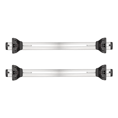 Barra Porta Equipaje Motorlife Aluminio 75kg Serie Premium Plateado 2