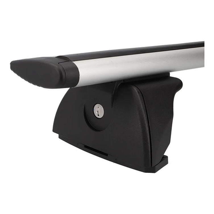 Barra Porta Equipaje Motorlife Aluminio 75kg Serie Premium Plateado 3