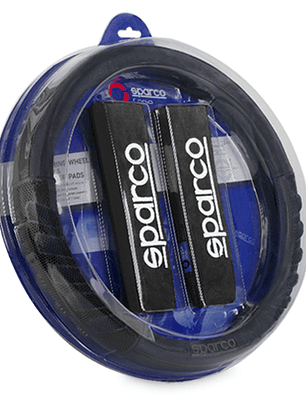 Set Cubre Volante + Cinturon Auto Sparco Universal Sps107