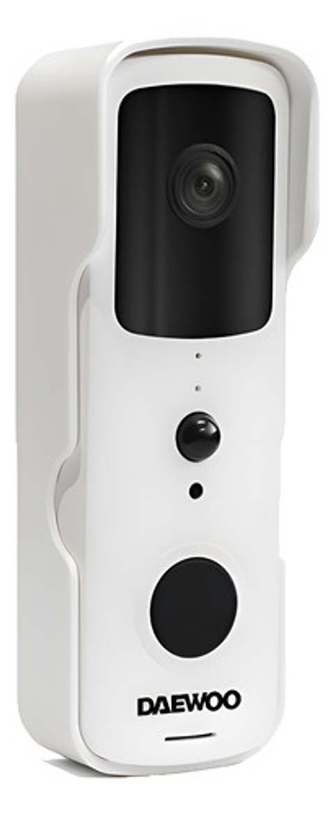 Portero Inalámbrico Wifi Daewoo Video Full Hd 1080p Db501w Blanco/negro