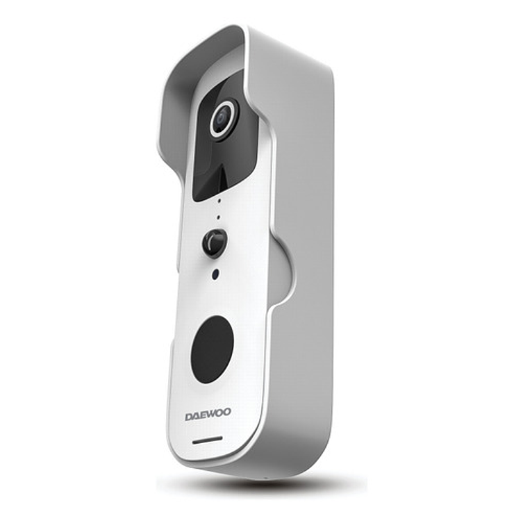 Portero Inalámbrico Wifi Daewoo Video Full Hd 1080p Db501w Blanco/negro 2