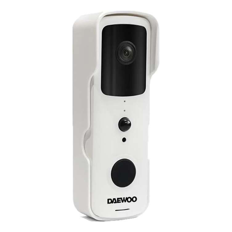 Portero Inalámbrico Wifi Daewoo Video Full Hd 1080p Db501w Blanco/negro 3