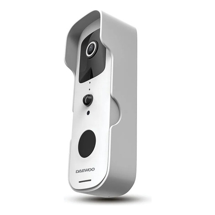 Portero Inalámbrico Wifi Daewoo Video Full Hd 1080p Db501w Blanco/negro 4