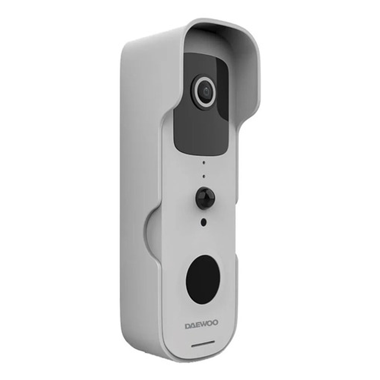 Portero Inalámbrico Wifi Daewoo Video Full Hd 1080p Db501w Blanco/negro 5