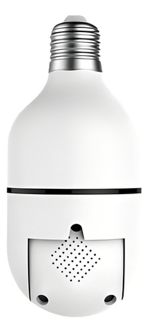 Camara Ip Seguridad Hogar Foco Wifi Ptz Daewoo Di-sc004 Color Blanco