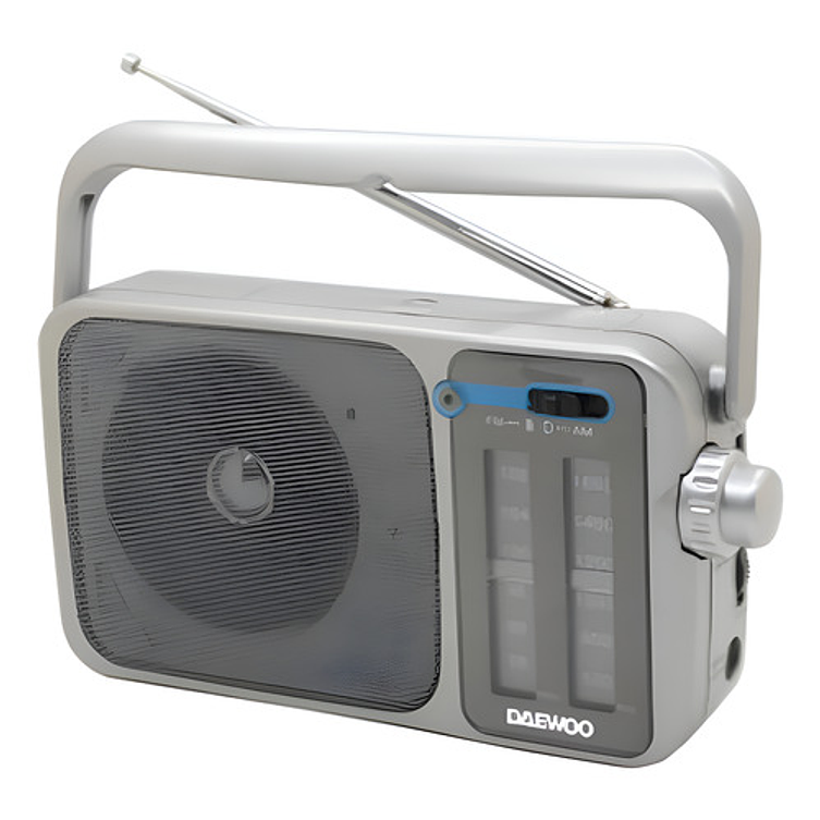 Radio Portátil Bt 2banda Am/fm Usb Negro Daewoo Di-t220 Negro 1