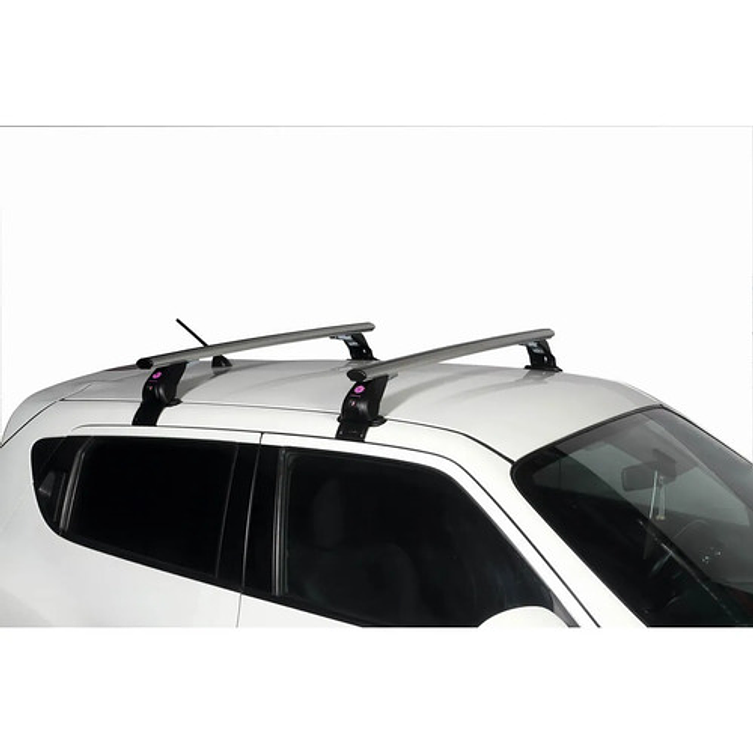 Barras Portaequipaje Compacta Modula 124 Cm Plateado 1