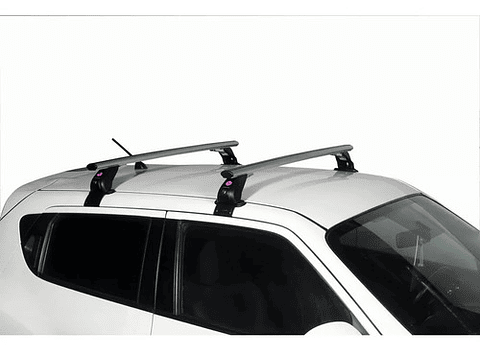 Barras Portaequipaje Compacta Modula 124 Cm Plateado