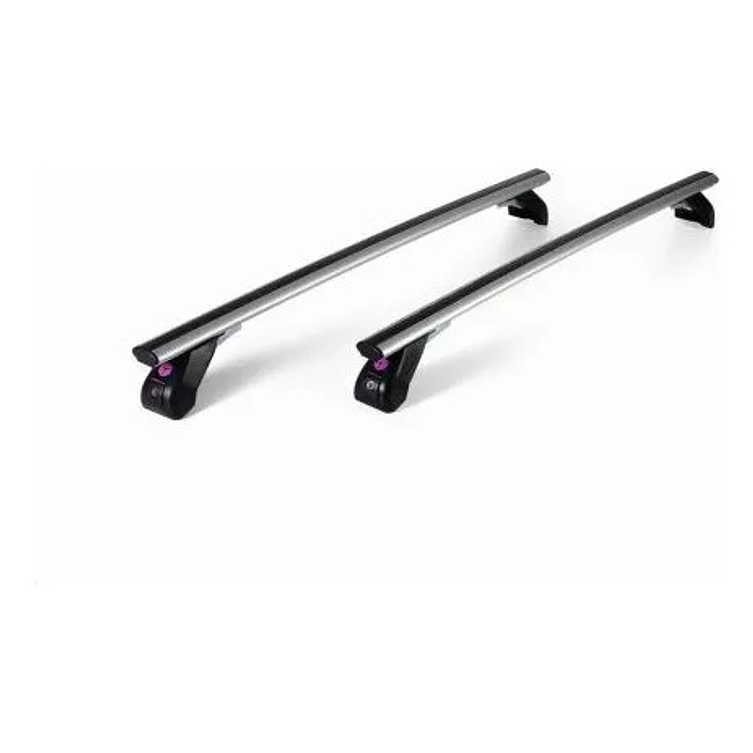 Barras Portaequipaje Compacta Modula 124 Cm Plateado 4