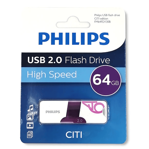 Pendrive Philips 64gb Usb 3.0 64gb / Citi