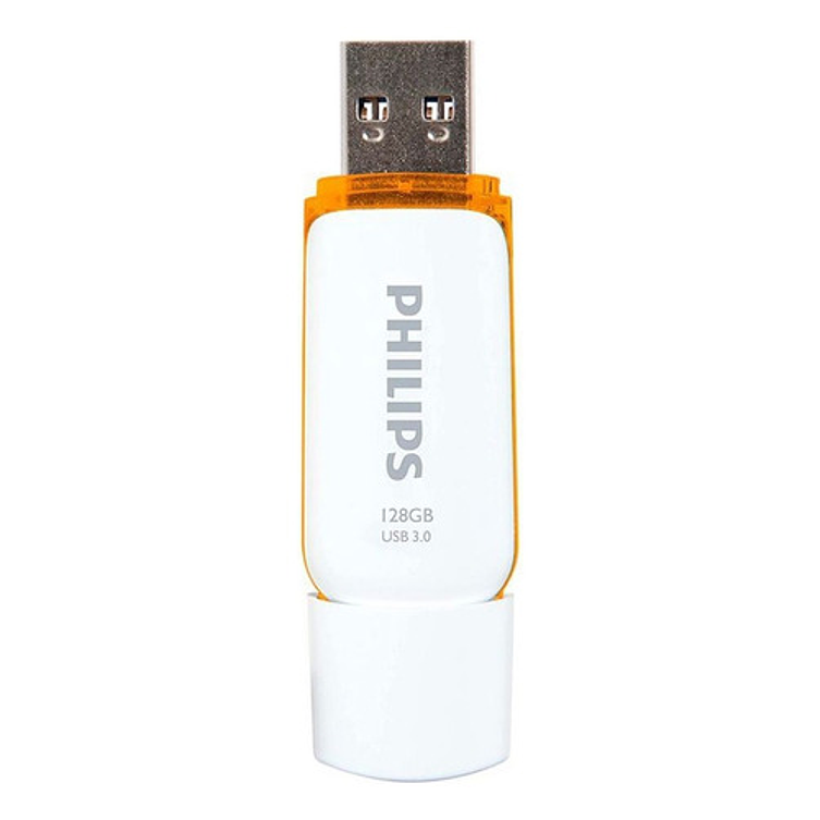 Pendrive Philips Snow 128gb Usb 3.0 Flash Speed Blanco 4