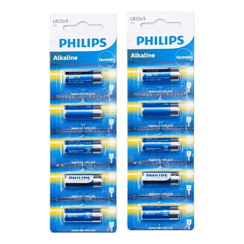 Pila 23a Philips Power Alkaline Lr23p5b/97 5 Unidades 2