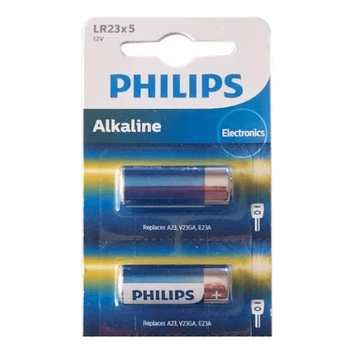 Pila 23a Philips Power Alkaline Lr23p5b/97 5 Unidades 3