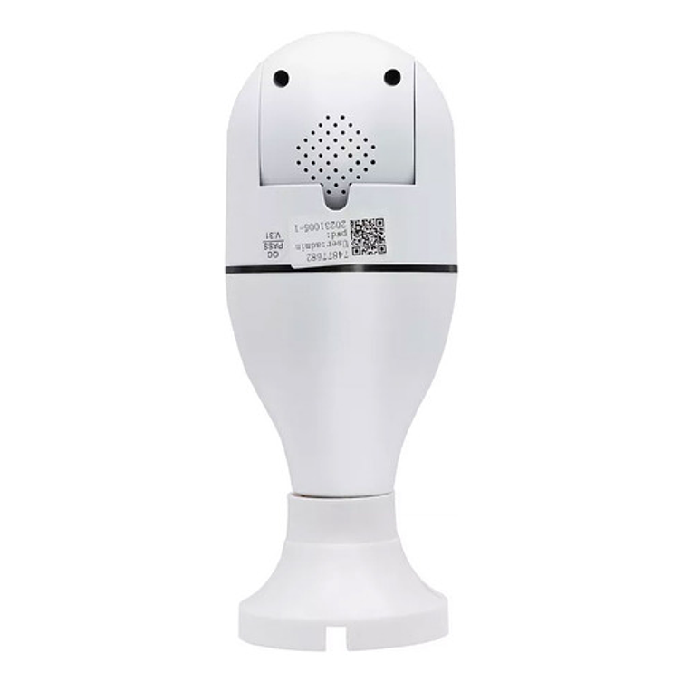 Cámara Seguridad Cctv Wifi Tipo Ampolleta 2mp W9120, Philco Color Blanco 2