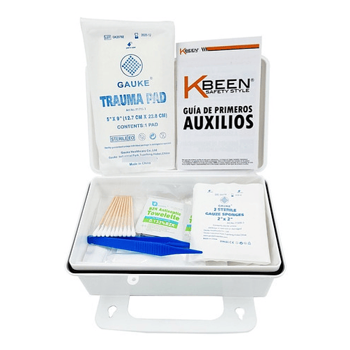 Botiquín Primeros Auxilios Kbeen 10 Personas Pvc 32 2