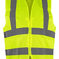 Chaleco Reflectante Estandar Talla Estándar Verde Limón Verde Limón Estándar - Miniatura 1
