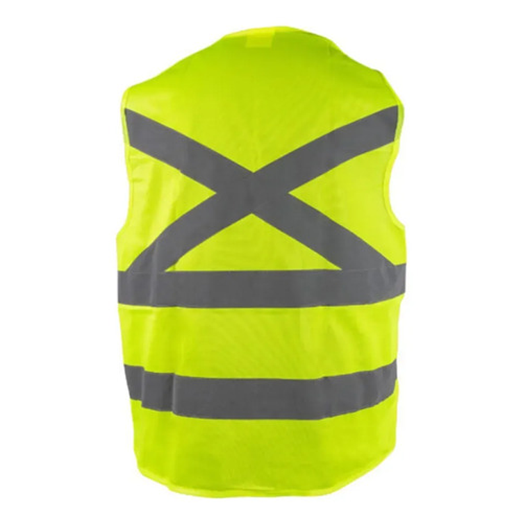 Chaleco Reflectante Estandar Talla Estándar Verde Limón Verde Limón Estándar 2