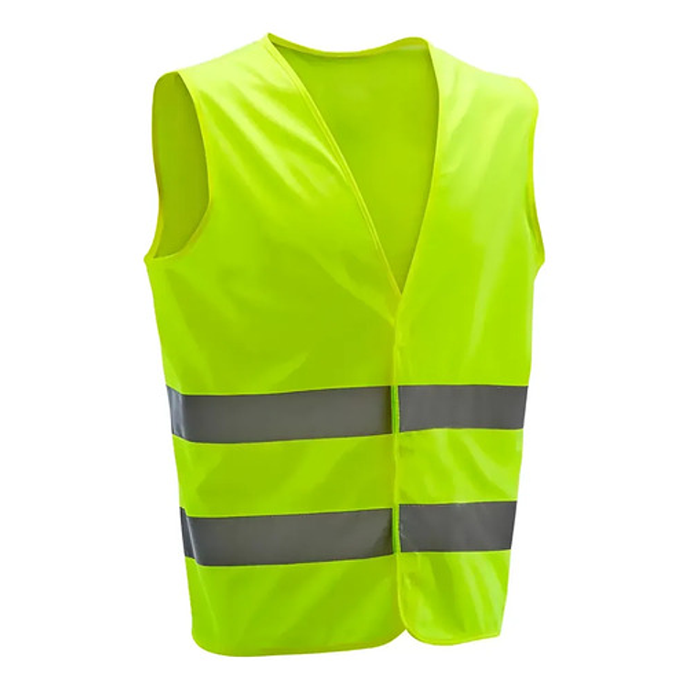 Chaleco Reflectante Estandar Talla Estándar Verde Limón Verde Limón Estándar 3