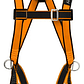 Arnés Paracaidista 3 Argollas Kl-8000 Talla Xl Certificado Naranja - Miniatura 1