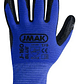 Guantes Multiproposito Palma Nitrilo Antideslizantes T9 1par Azul - Miniatura 2