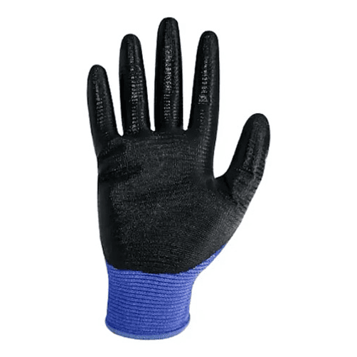 Guantes Multiproposito Palma Nitrilo Antideslizantes T9 1par Azul 3
