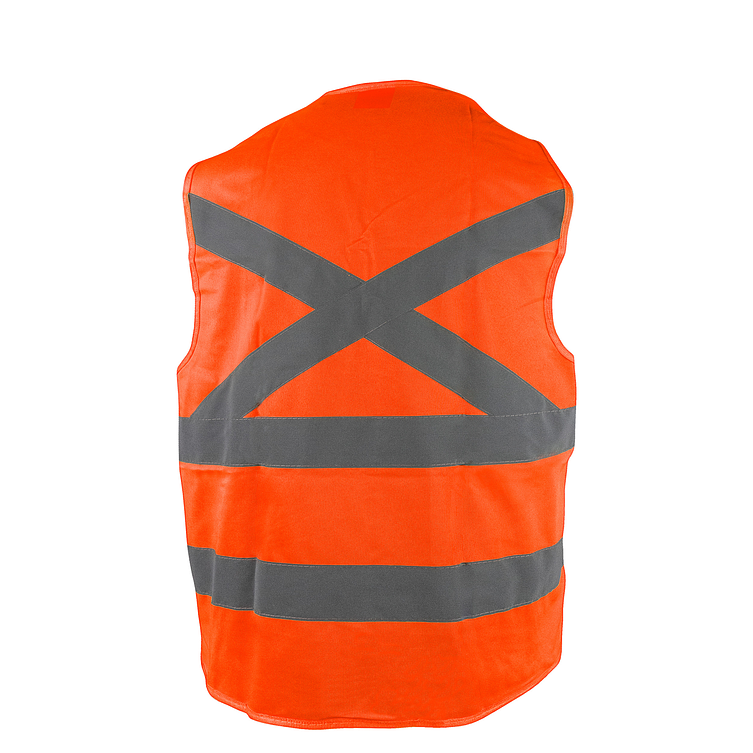 Chaleco Reflectante Naranja Talla Estándar Kbeen Naranja Estándar 2