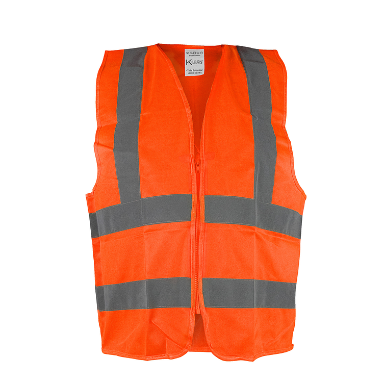 Chaleco Reflectante Naranja Talla Estándar Kbeen Naranja Estándar 1