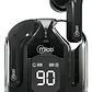 Audifono Tws Glass Crystal Silicon Case Mlab 9353 Negro Negro - Miniatura 1