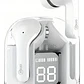 Audifono Tws Glass Crystal + Silicon Case Black Mlab 09354 Color Blanco - Miniatura 1