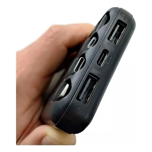 Power Bank Inalámbrico Mlab 10000mAh Carga Rápida USB-C Negro 2