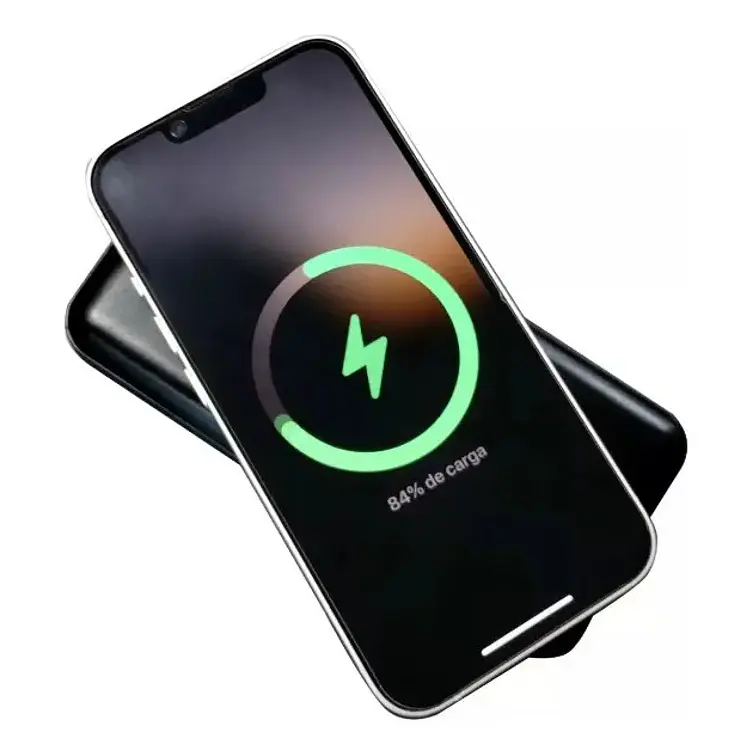 Power Bank Inalámbrico Mlab 10000mAh Carga Rápida USB-C Negro 4