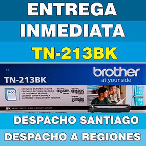 TONER BROTHER TN-213BK NEGRO HL-3270/DCP-L3551/MFC-L3750CDW