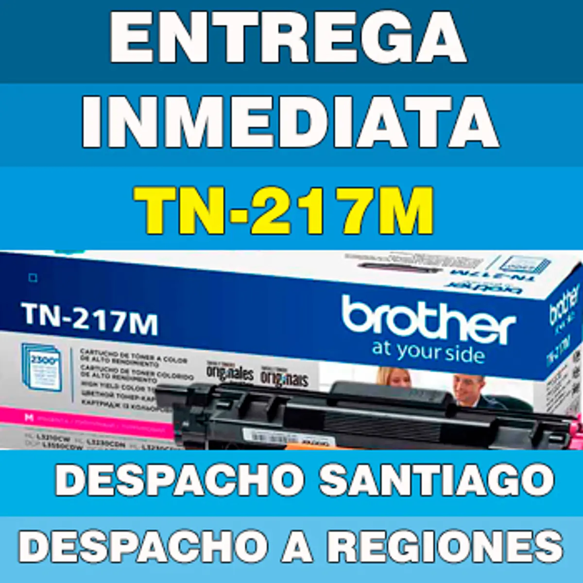Toner brother TN-217M Magenta HL-3270/DCP-L3551/MFC-L3750CD