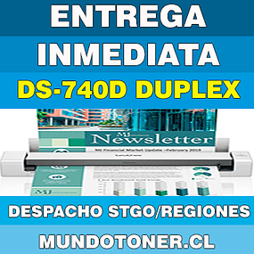 ESCANER BROTHER DS-740D PORTATIL DUPLEX USB