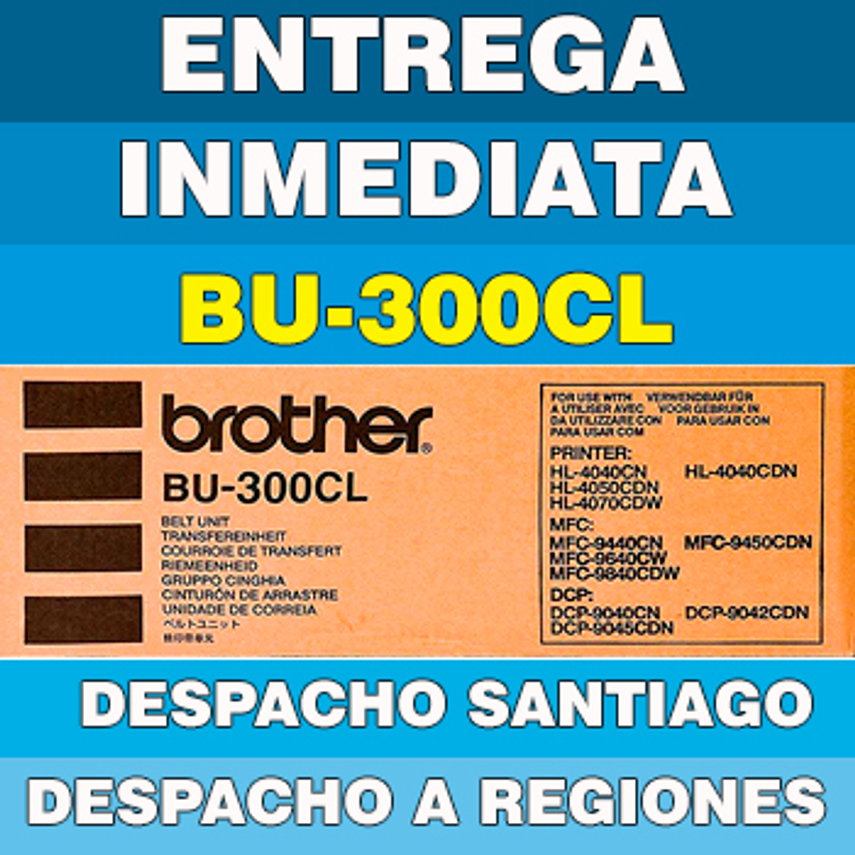 UNIDAD DE CORREA BROTHER BU-300CL HL-L4570CDW/DCP-9055CDN/DC