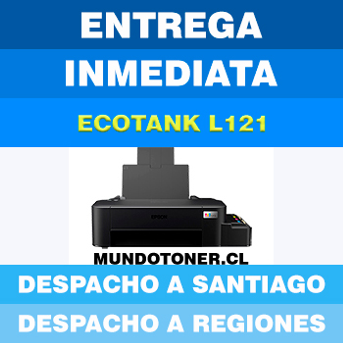 Impresora Epson L121 Ecotank a Color | CompuImpresión