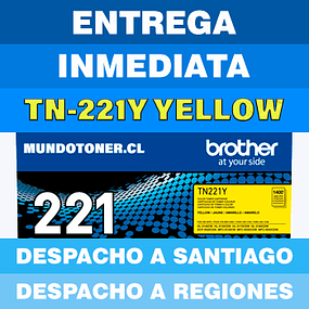 TONER BROTHER TN-221Y YELLOW MFC-9130/MFC-9330DW/MFC-9340/DCP-9020DN HL-3140 HL-3150CDN/HL-3170CDW