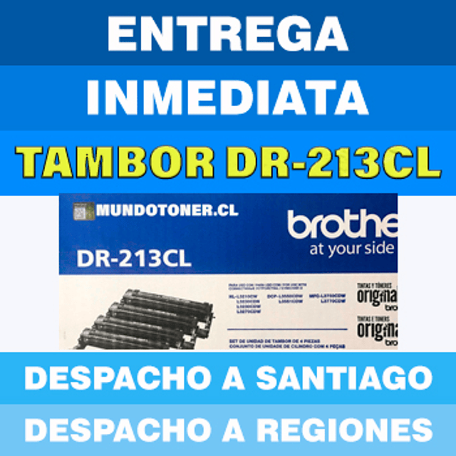 TAMBOR BROTHER DR-213CL ORIGINAL HL-3270/DCP-L3551/MFC-L3750CDW