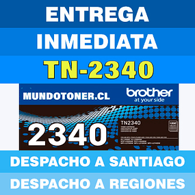 TONER BROTHER TN-2340 NEGRO ORIGINAL 1.200 PAG. HL-L2320D/L2360DW/L2540DW/L2700DW/L2740DW
